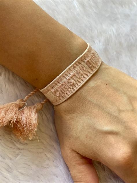 pulseira pano dior
